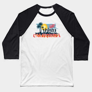 We love California Baseball T-Shirt